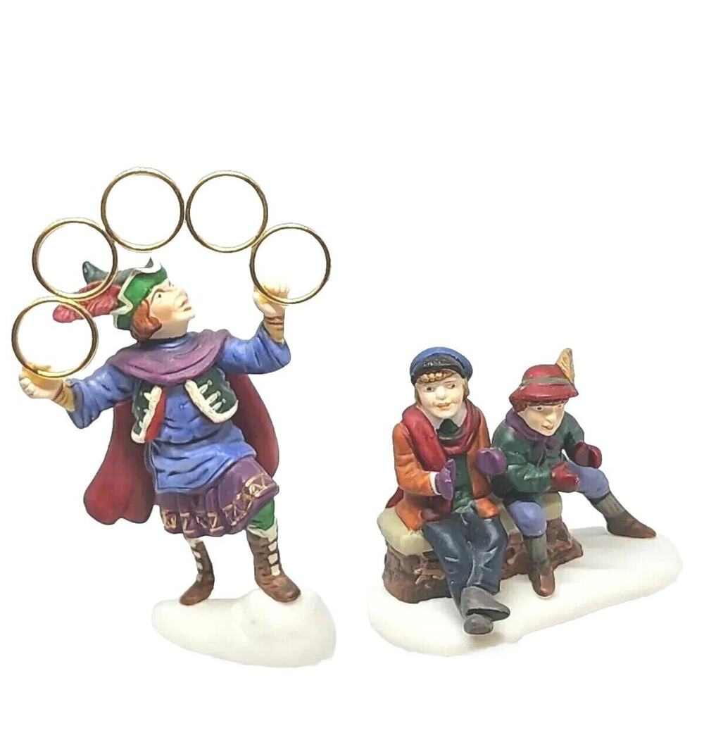 Dept 56 Five Golden Rings Twelve Days of Dickens Village 58381 VTG 1996 In Box